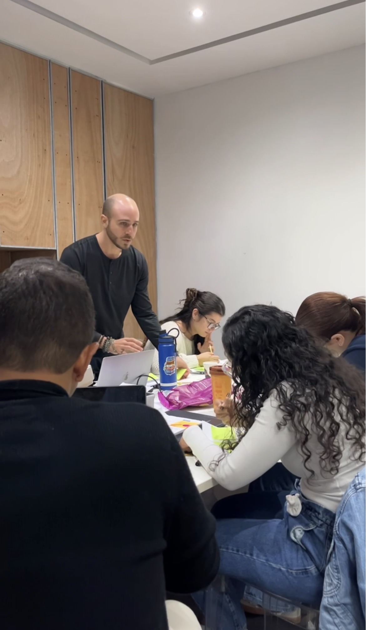 Taller en sesión de trabajo